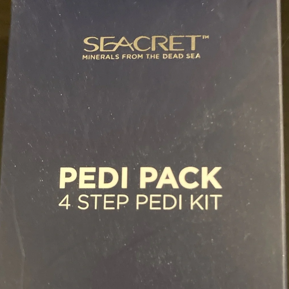 Seacret 4 Step Pedi Pack NIP